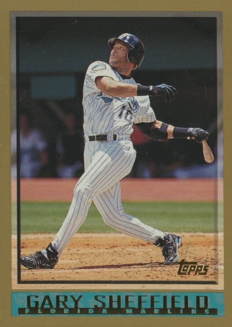 1998 Topps Gary Sheffield #166 Baseball Card