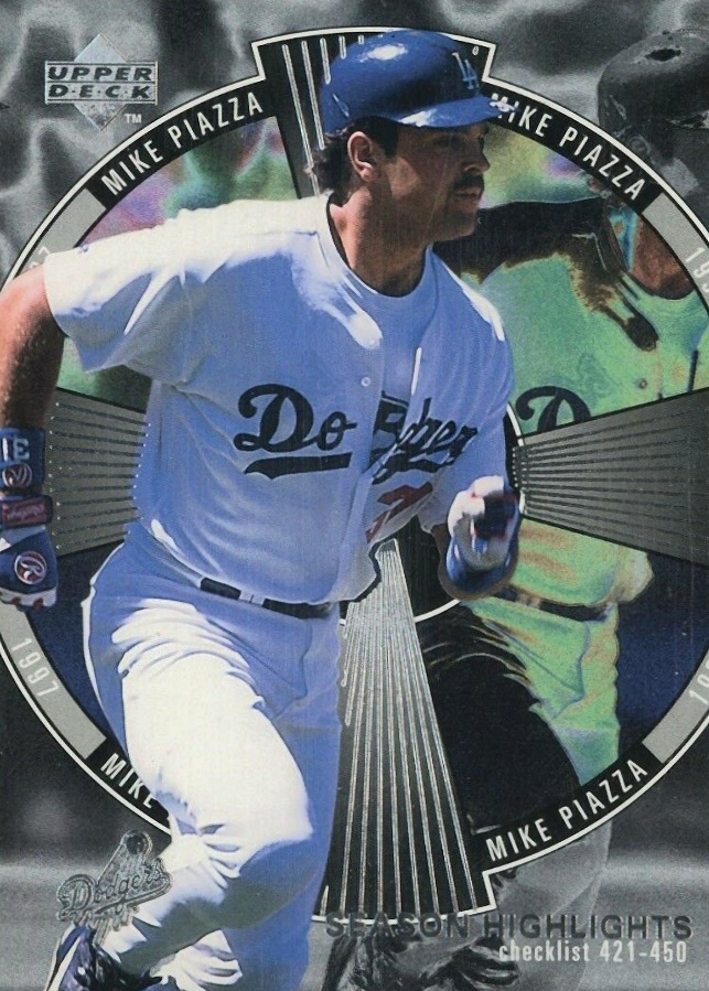 1998 Upper Deck Mike Piazza #537 Baseball Card