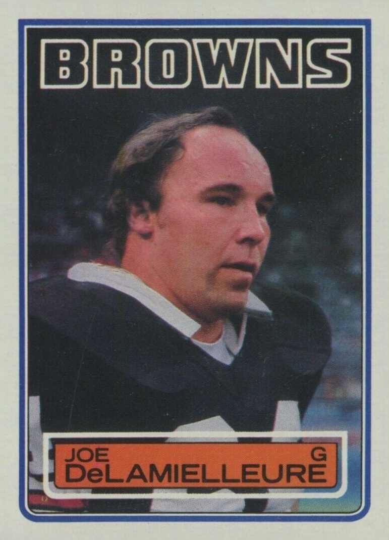 1983 Topps Joe DeLamielleure #247 Football Card