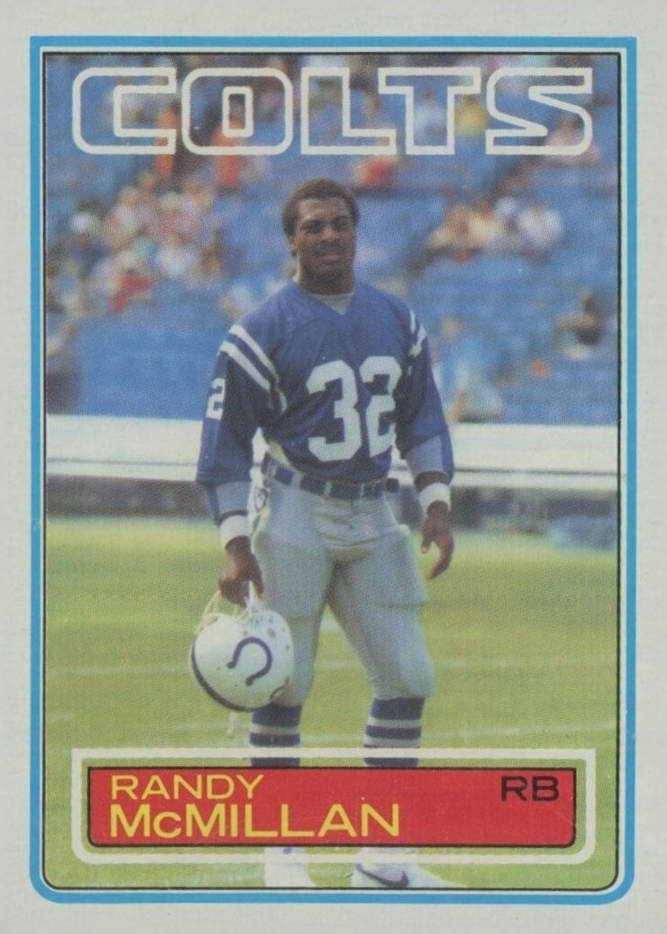 1983 Topps Randy McMillan #214 Football Card