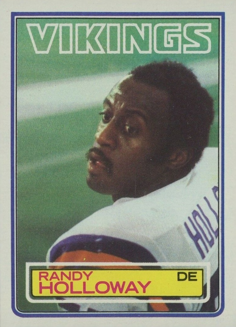 1983 Topps Randy Holloway #101 Football Card