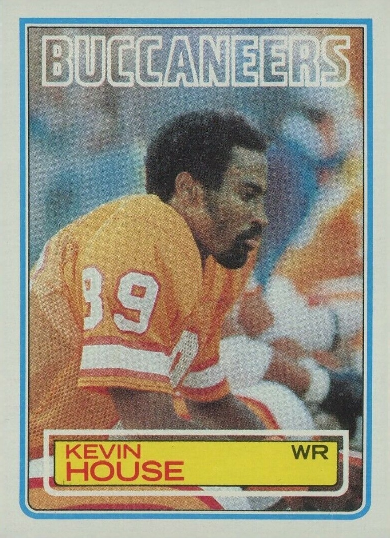 1983 Topps Kevin House #180 Football Card