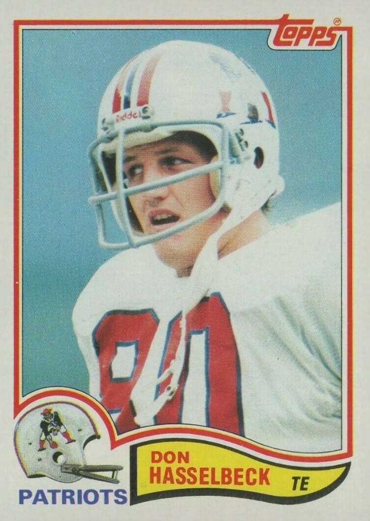 1982 Topps Don Hasselbeck #152 Football Card