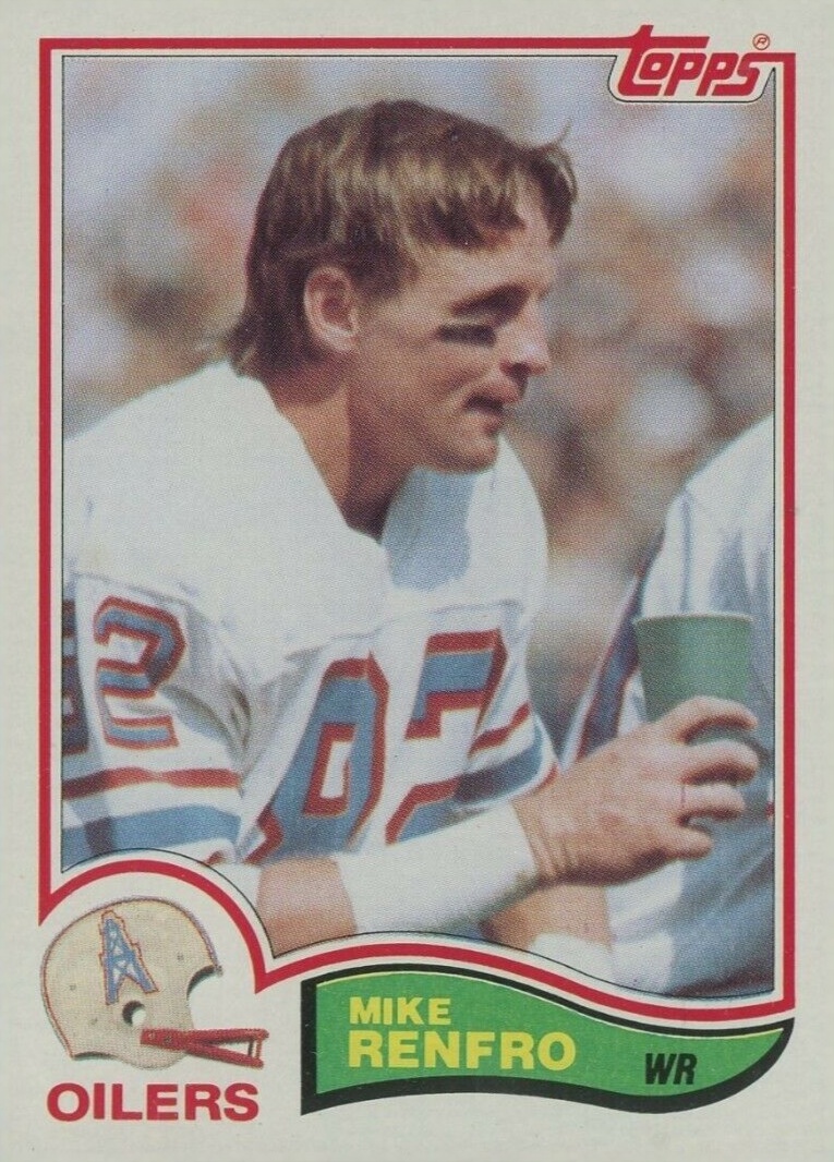 1982 Topps Mike Renfro #103 Football Card