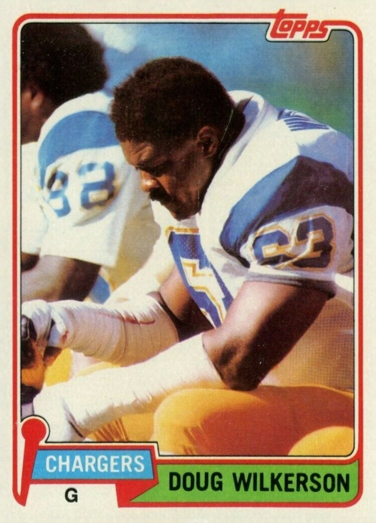1981 Topps Doug Wilkerson #447 Football Card