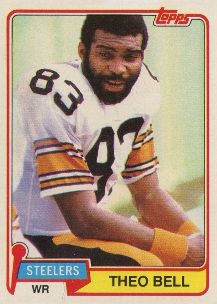1981 Topps Theo Bell #351 Football Card