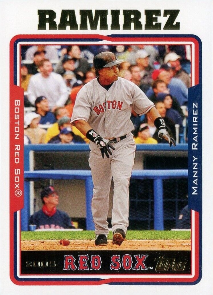 2005 Topps  Manny Ramirez #390 Baseball Card