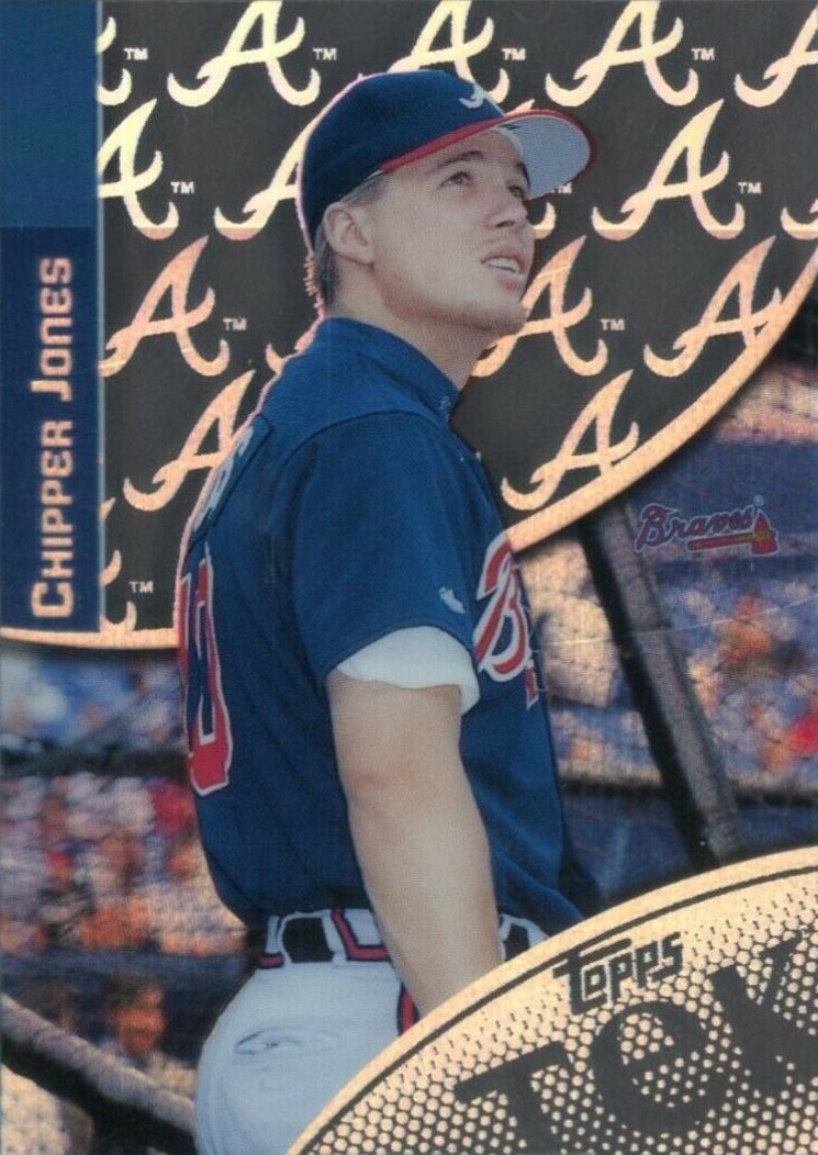 2000 Topps Tek Chipper Jones #2-5 Baseball Card