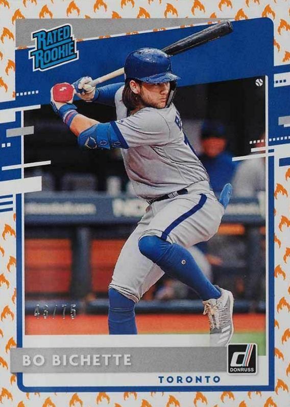 2020 Panini Donruss Bo Bichette #37 Baseball Card