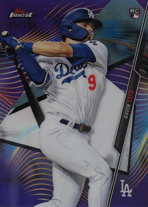 2020 Finest Gavin Lux #77 Baseball Card