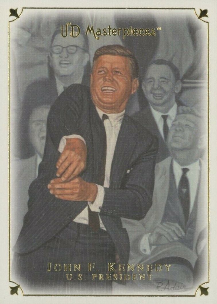 2007 Upper Deck Masterpieces John F. Kennedy #47 Baseball Card