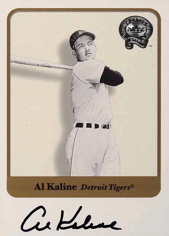 2001 Fleer Greats Al Kaline # Baseball Card