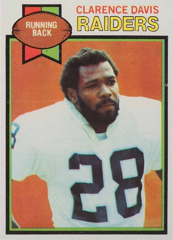 1979 Topps Clarence Davis #439 Football Card