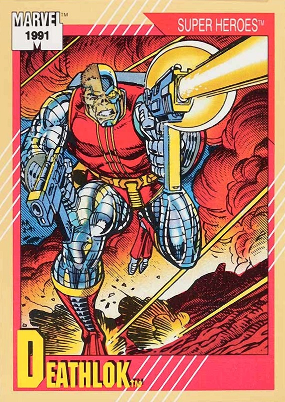 1991 Marvel Universe Deathlok #16 Non-Sports Card
