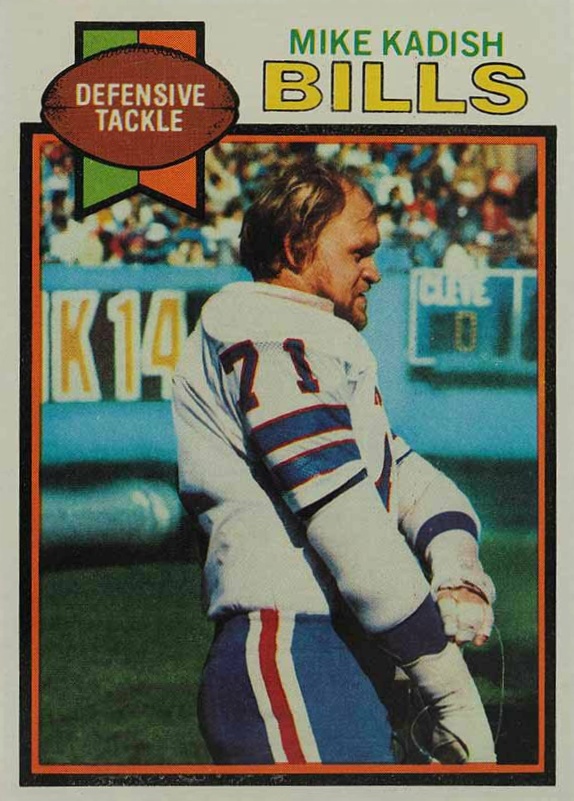 1979 Topps Mike Kadish #87 Football Card