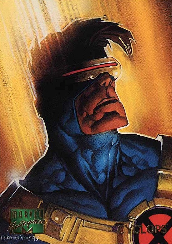 1995 Marvel Masterpieces Cyclops #22 Non-Sports Card