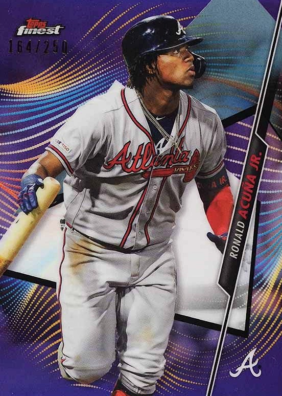 2020 Finest Ronald Acuna Jr. #25 Baseball Card