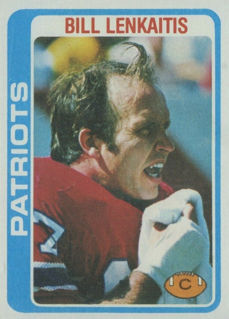 1978 Topps Bill Lenkaitis #262 Football Card