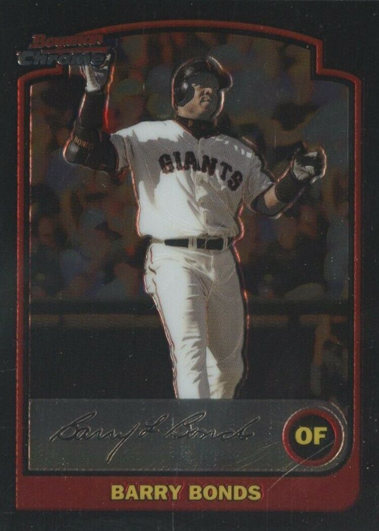 2003 Bowman Chrome Barry Bonds #100 Baseball Card