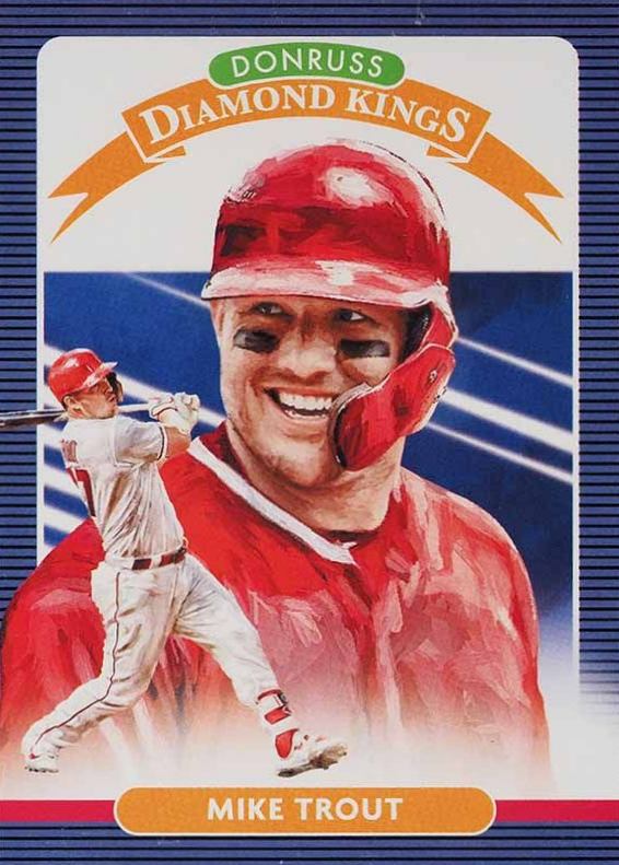 2020 Panini Donruss Mike Trout #9 Baseball Card