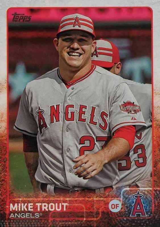 2015 Topps Update Mike Trout #US364 Baseball Card