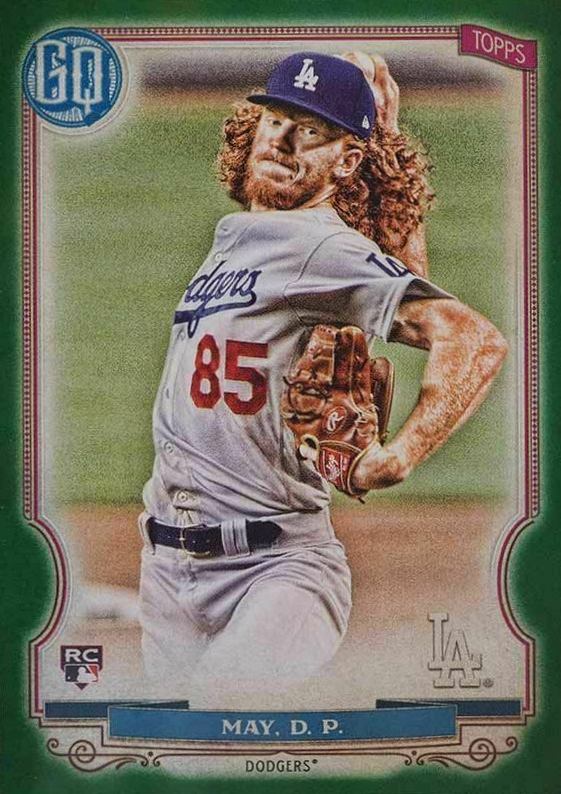 2020 Topps Gypsy Queen Dustin May #155 Baseball Card