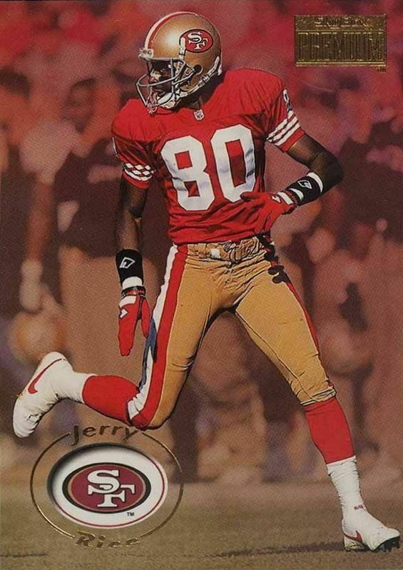 1996 Skybox Premium  Jerry Rice #160 Football Card