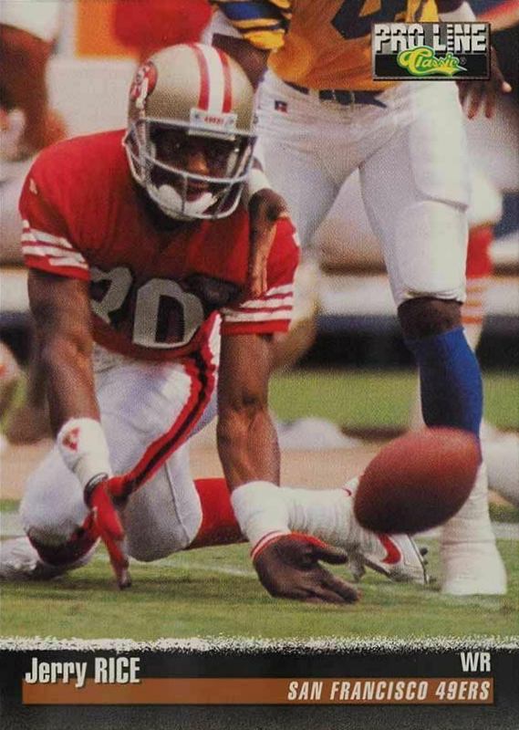 1995 Pro Line  Jerry Rice #139 Football Card