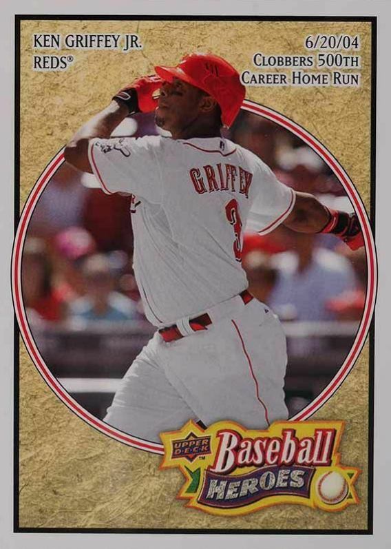 2008 Upper Deck Baseball Heroes Ken Griffey Jr. #47 Baseball Card