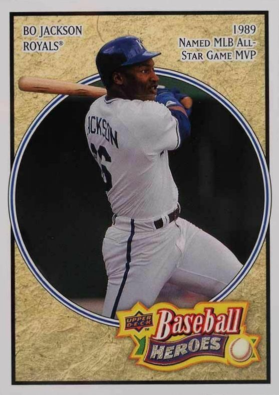 2008 Upper Deck Baseball Heroes Bo Jackson #81 Baseball Card