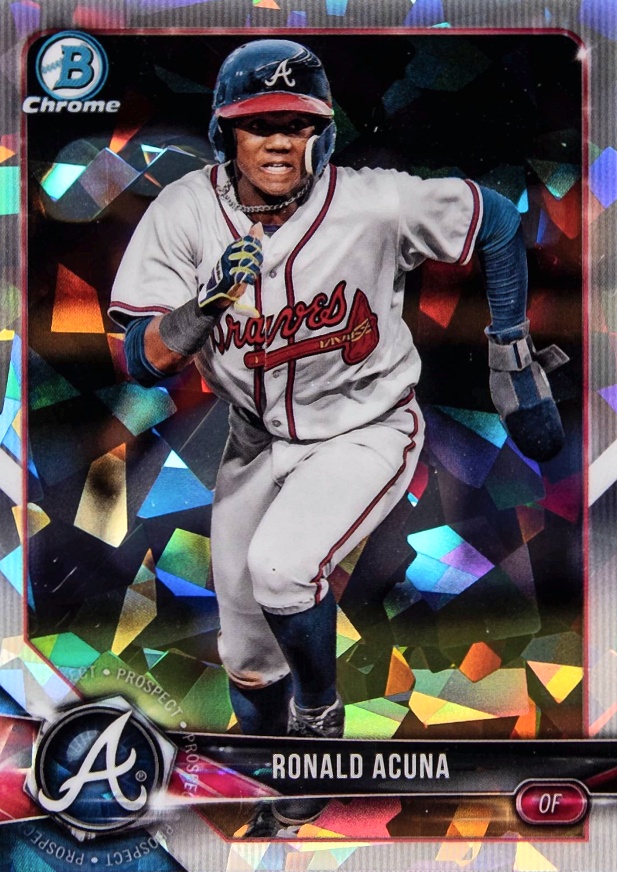 2018 Bowman Prospects Chrome Ronald Acuna Jr. #1 Baseball Card