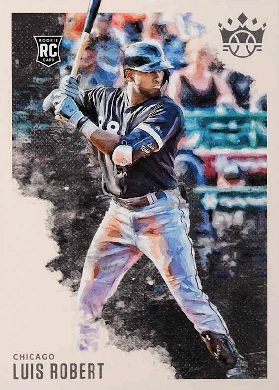2020 Panini Diamond Kings Luis Robert #95 Baseball Card
