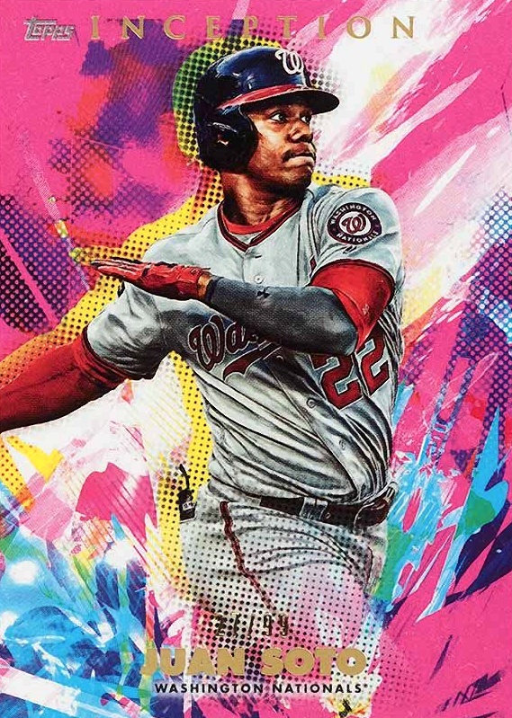 2020 Topps Inception Juan Soto #4 Baseball Card