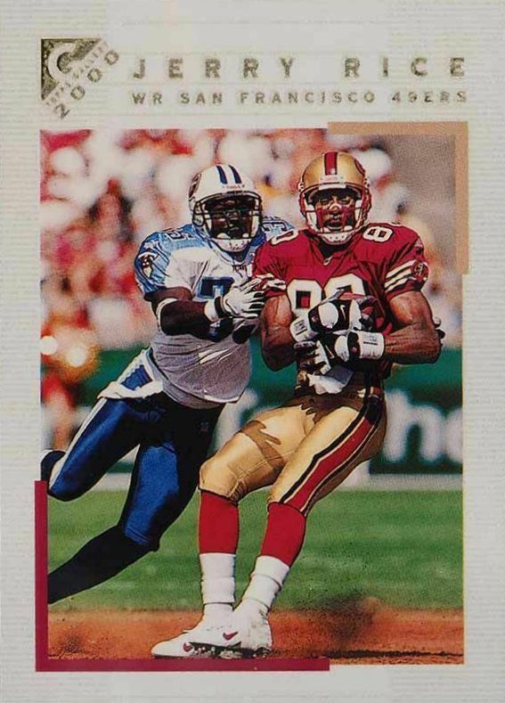 2000 Topps Gallery Jerry Rice #39 Football Card
