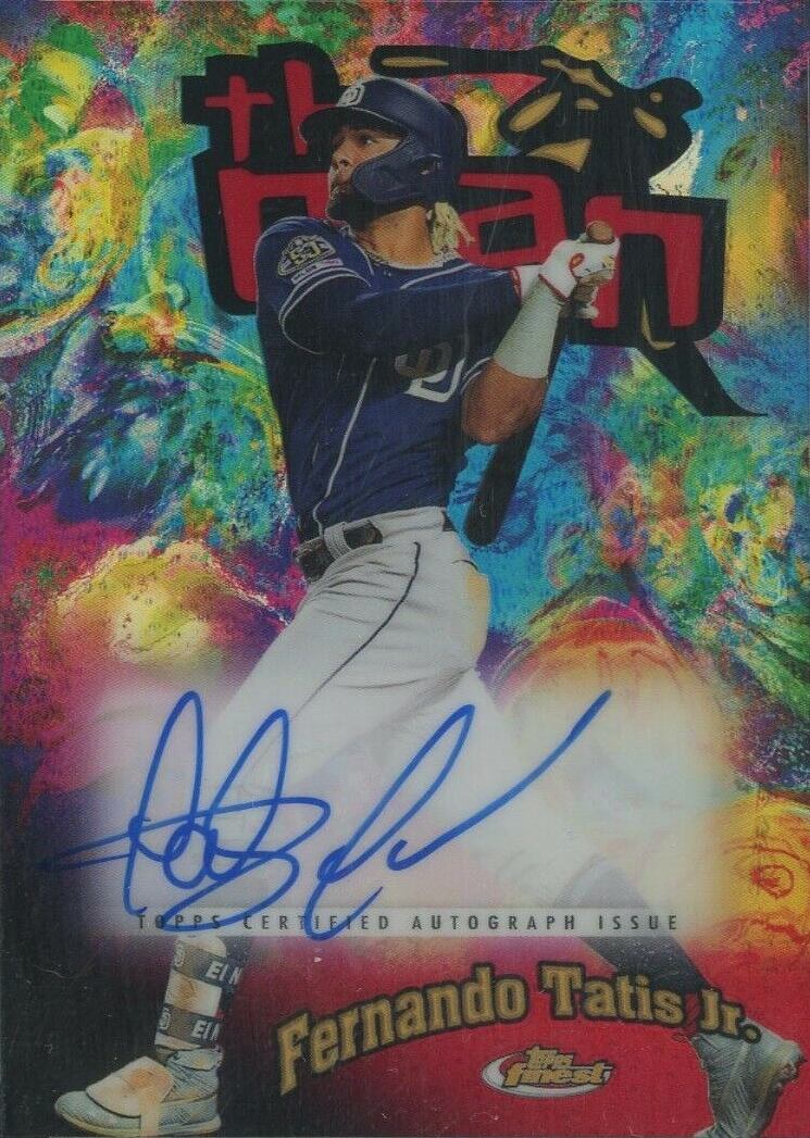 2020 Finest 1998 the Man Autographs Fernando Tatis Jr. #FTMAFTJ Baseball Card