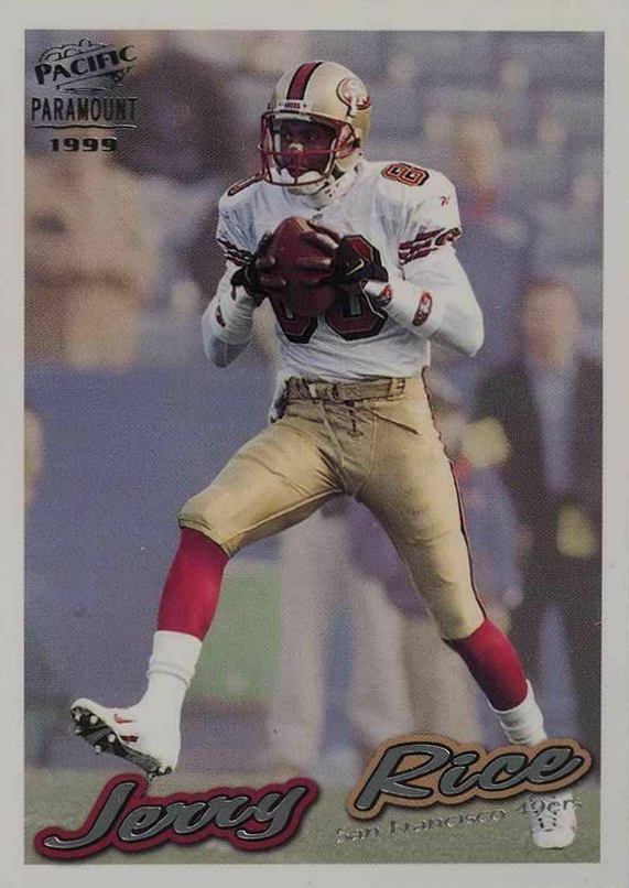 1999 Pacific Paramount Jerry Rice #213 Football Card