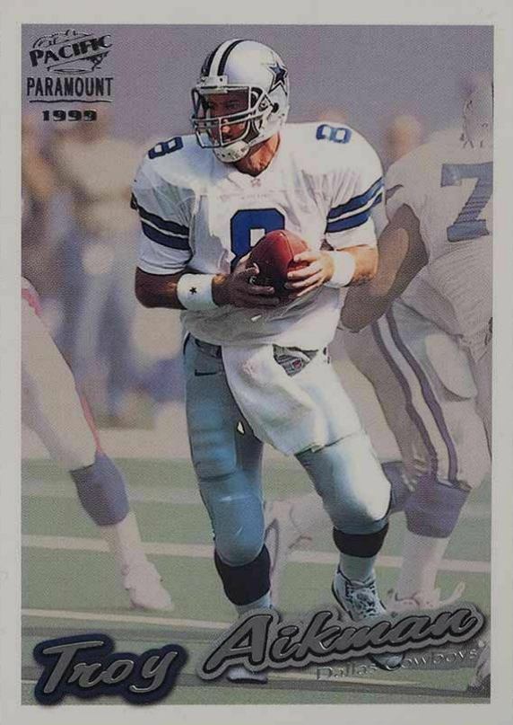 1999 Pacific Paramount Troy Aikman #66 Football Card
