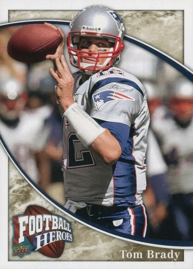 2009 Upper Deck Heroes Tom Brady #70 Football Card