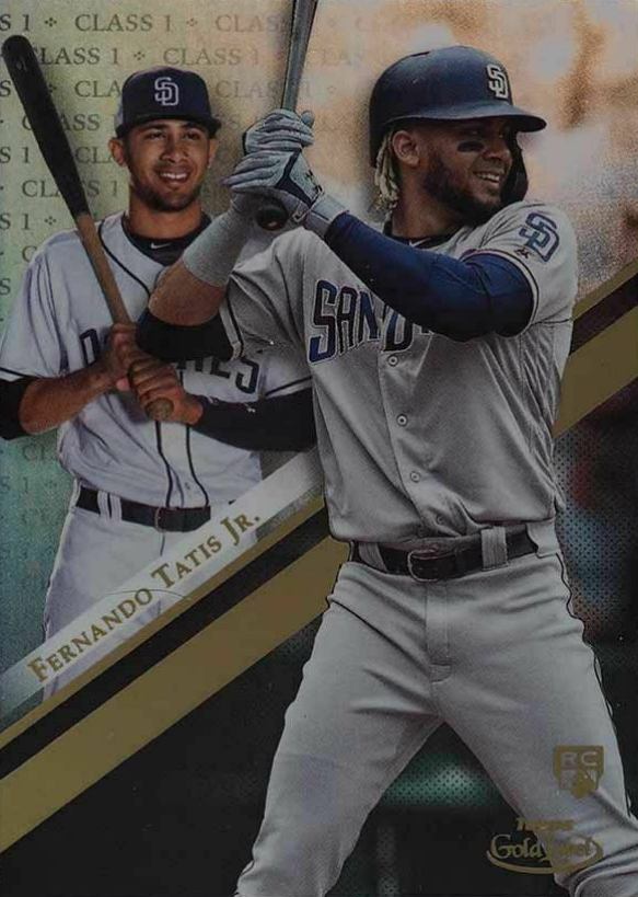 2019 Topps Gold Label Fernando Tatis Jr. #100 Baseball Card