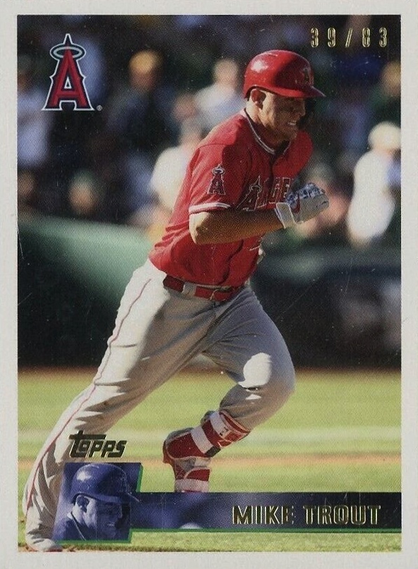 2019 Topps Transcendent VIP Party Mike Trout Through the Years Mike Trout #1996 Baseball Card