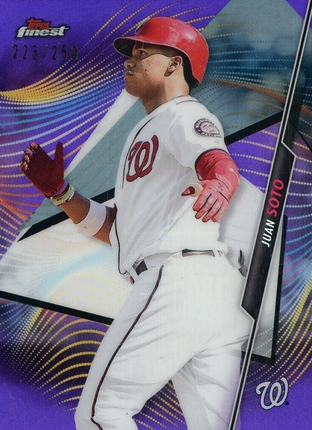 2020 Finest Juan Soto #14 Baseball Card