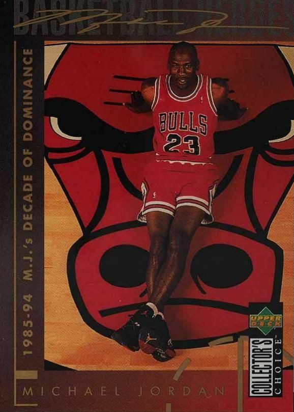 1994 Collector's Choice International Michael Jordan #218 Basketball Card