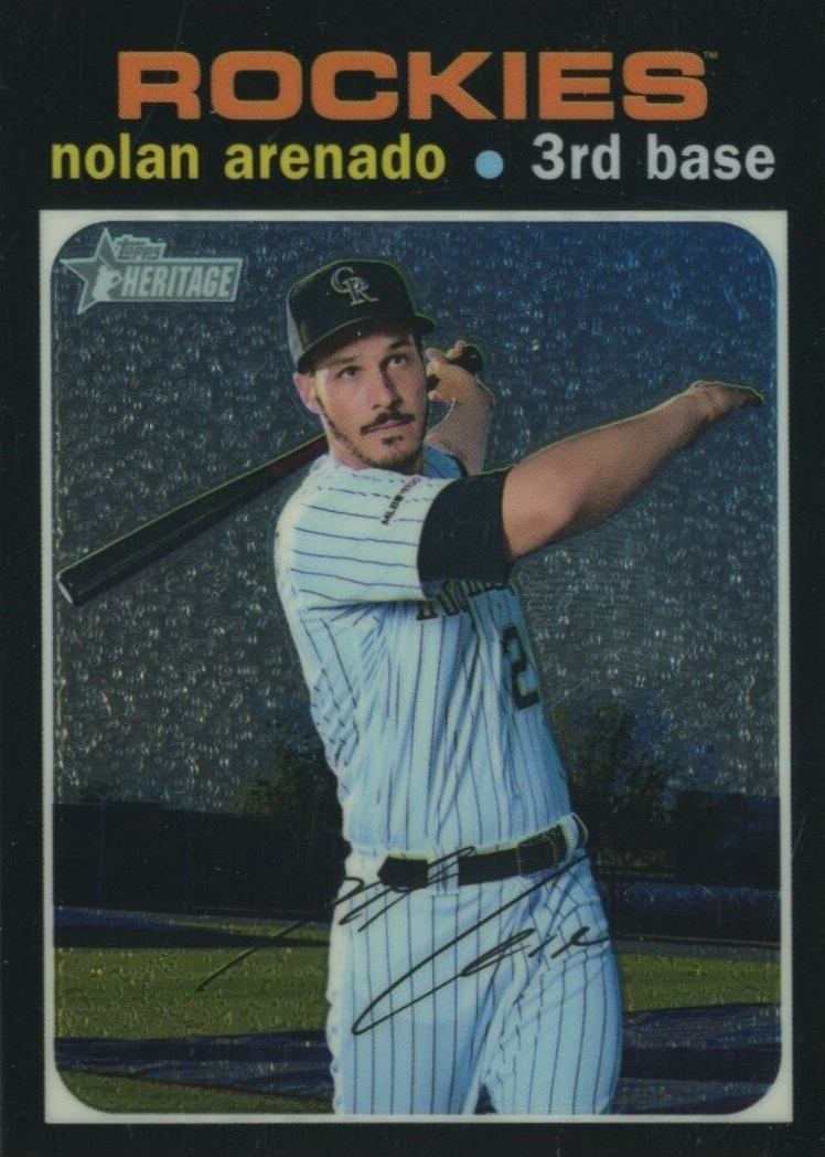 2020 Topps Heritage Nolan Arenado #322 Baseball Card