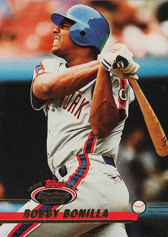 1993 Stadium Club Bobby Bonilla #163 Baseball Card