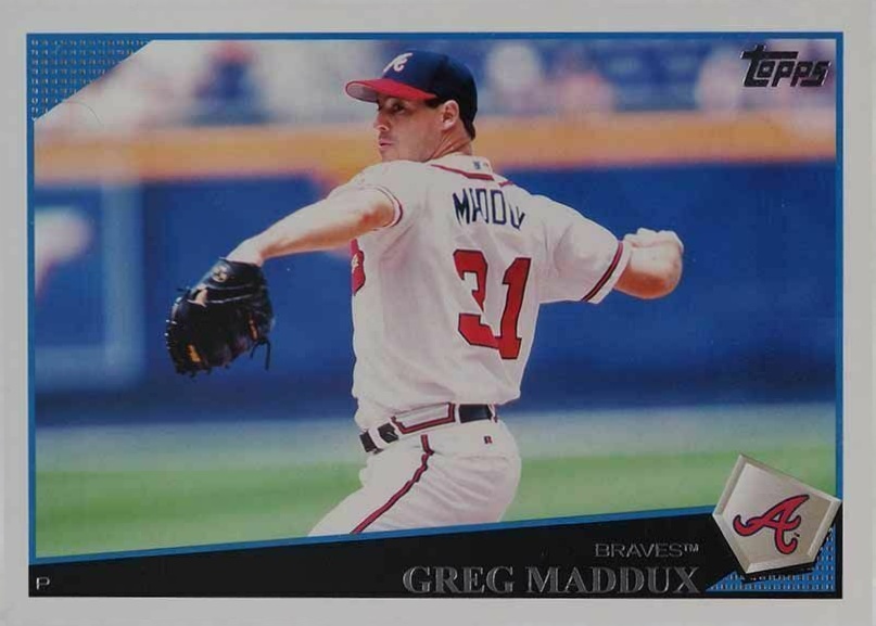 2009 Topps Greg Maddux #600 Baseball Card