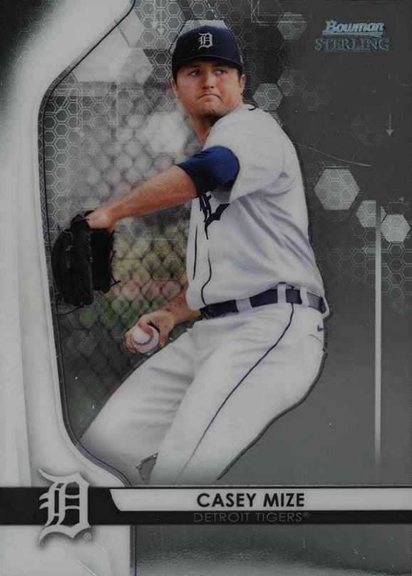 2020 Bowman Sterling Casey Mize #BPR41 Baseball Card
