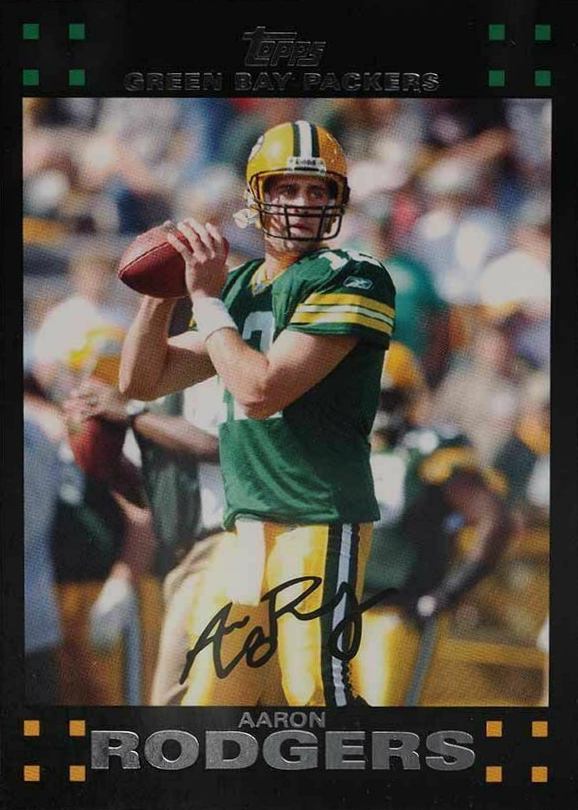 2007 Topps Aaron Rodgers #18 Football Card