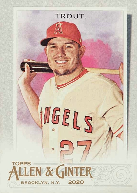 2020 Topps Allen & Ginter Mike Trout #85 Baseball Card