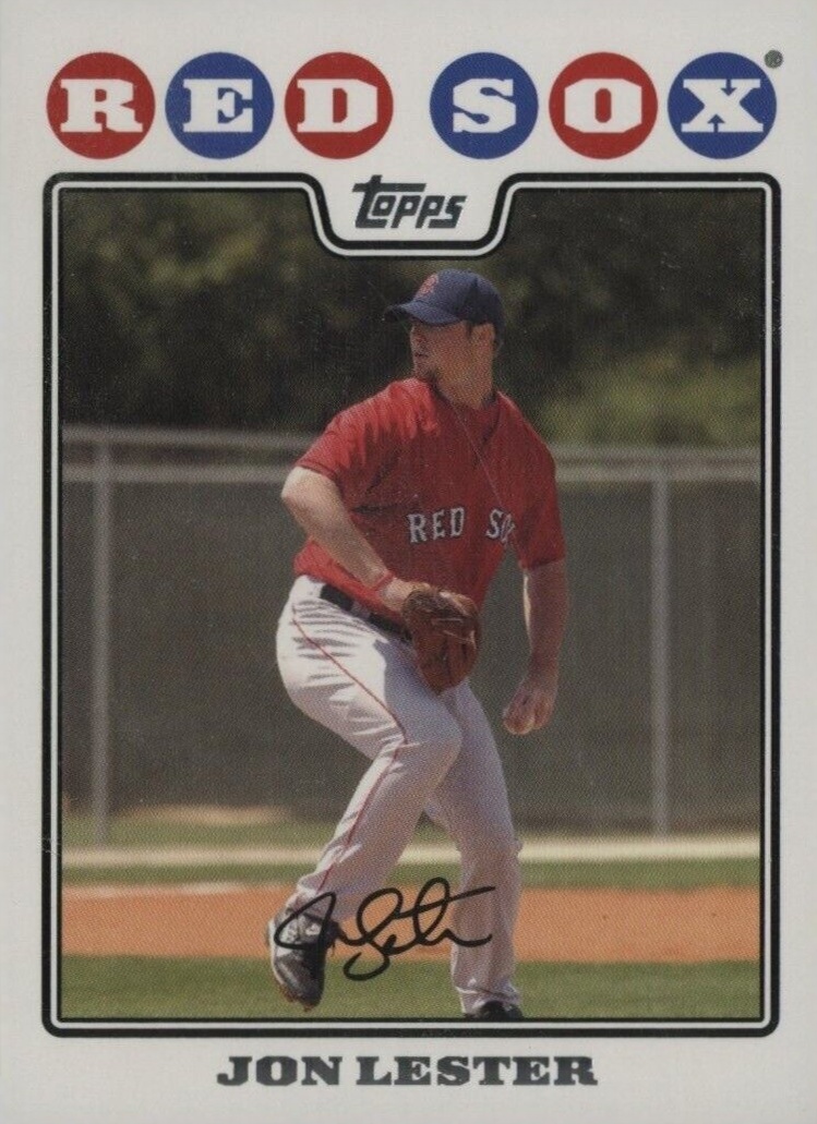 2008 Topps Jon Lester #282 Baseball Card