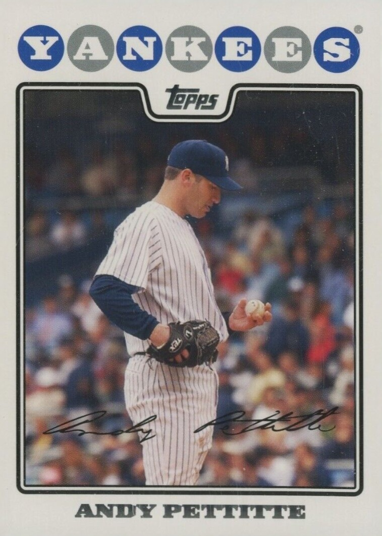 2008 Topps Andy Pettitte #628 Baseball Card